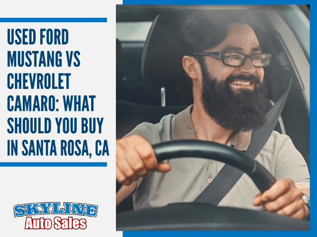 Blog Image Used Ford Mustang vs Chevrolet Camaro: What Should You Buy in Santa Rosa, CA