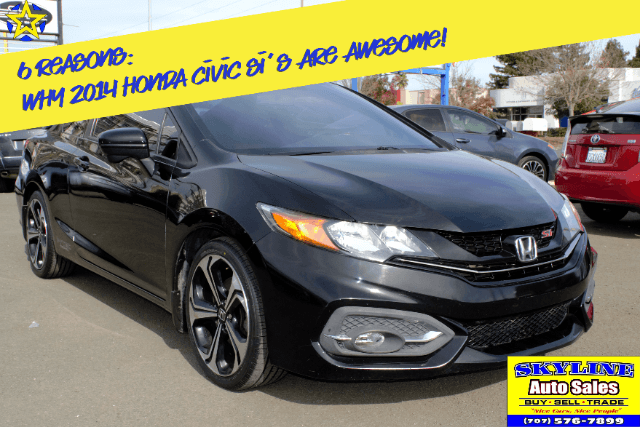 black2014HondaCivicSISkylineAutoSalesLogo